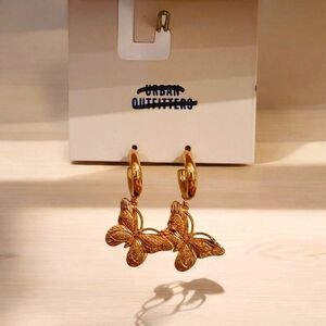 NEW Urban Outfitters Jewelry Butterfly Earrings